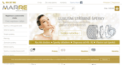 Desktop Screenshot of marre.cz
